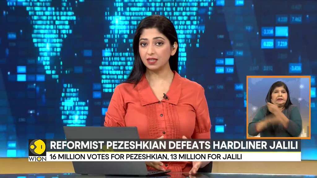 Iran Election Results: Reformist Masoud Pezeshkian wins Presidential poll
