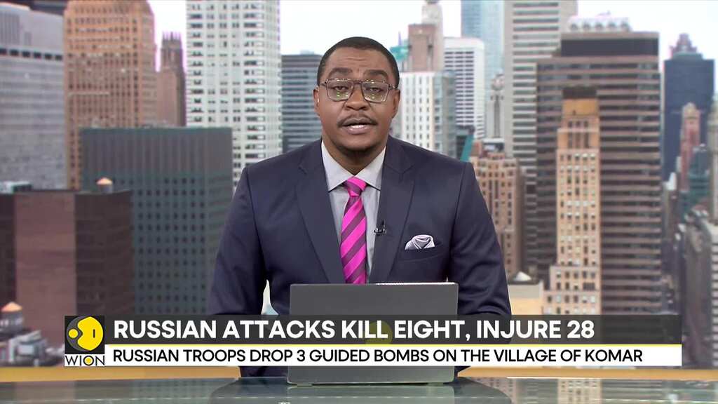 Russia-Ukraine war: Russian troops drop 3 guided bombs on the village of Komar