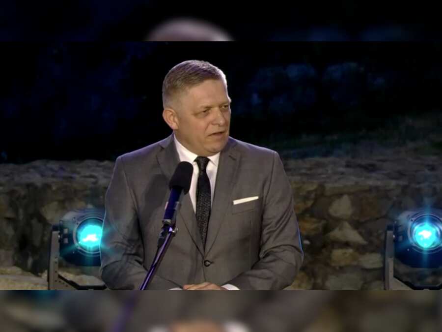 Slovak PM Robert Fico makes first public appearance since assassination attempt