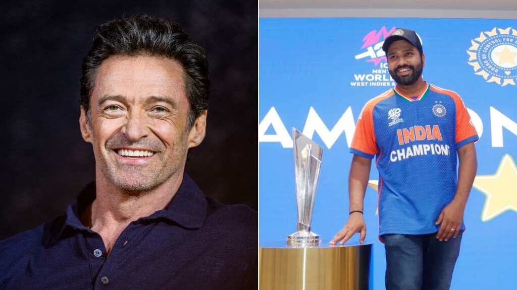 Cricket fever hits Hollywood as ‘Wolverine’ Hugh Jackman names Rohit Sharma his favourite Indian player