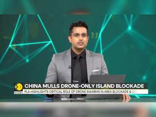 China-Taiwan tensions: PLA releases study on blockade on an island using drones alone
