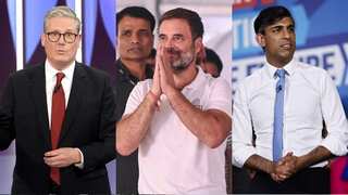 'Politics that puts people first': Rahul Gandhi congratulates UK PM Starmer, extends sympathies to Rishi Sunak