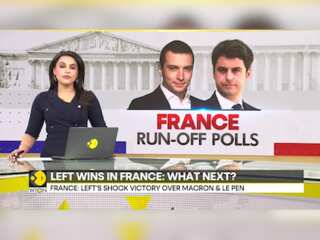 Left wins in France: What next? | France's far-right 'sad & disappointed' over election result