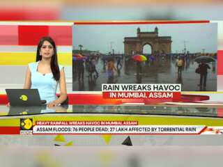India: Heavy rainfall wreaks havoc in Mumbai, Assam