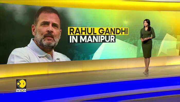 India: Rahul Gandhi visits relief camps in Manipur; first visit to the state as Leader of Opposition