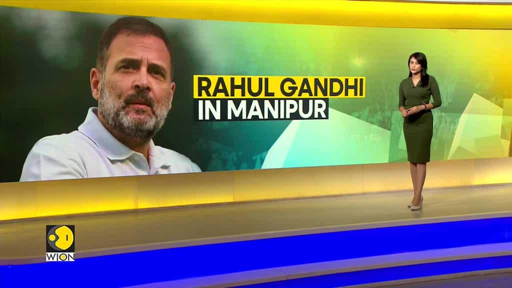 India: Rahul Gandhi visits relief camps in Manipur; first visit to the state as Leader of Opposition