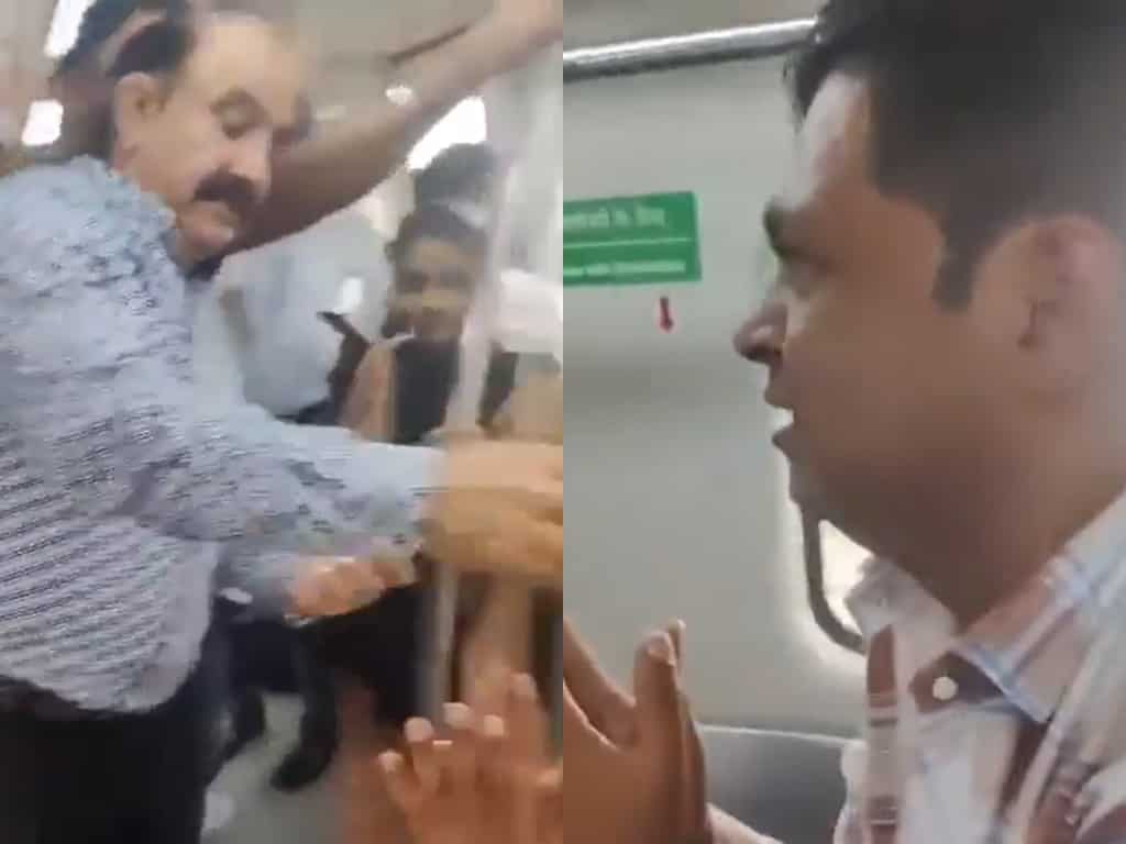 Passenger thrashes man caught stealing purse on Delhi Metro, internet divided after video goes viral