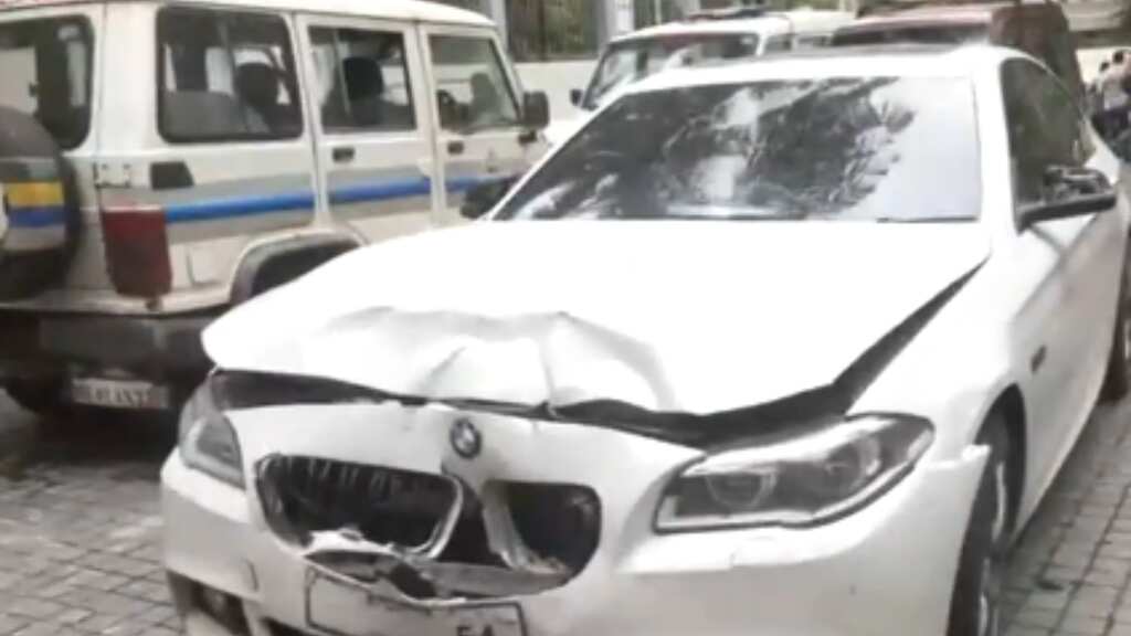 Mumbai hit-and-run case: CCTV shows Maharashtra politician’s son leaving pub before crash