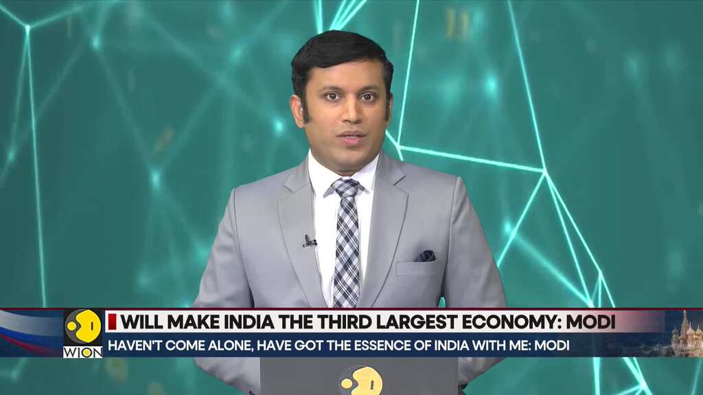 PM Modi addresses Indian Diaspora In Russia, says, 'Will make India the third largest economy'