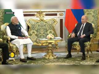 PM Modi in Russia: PM Modi interacts with Indian Diaspora in Moscow