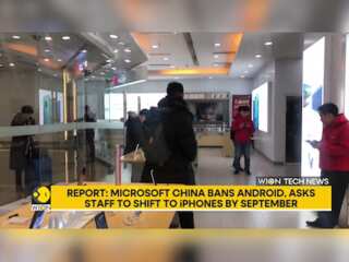 Report: Microsoft China bans Android, asks staff to shift to iPhones by September
