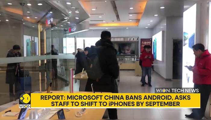 Report: Microsoft China bans Android, asks staff to shift to iPhones by September