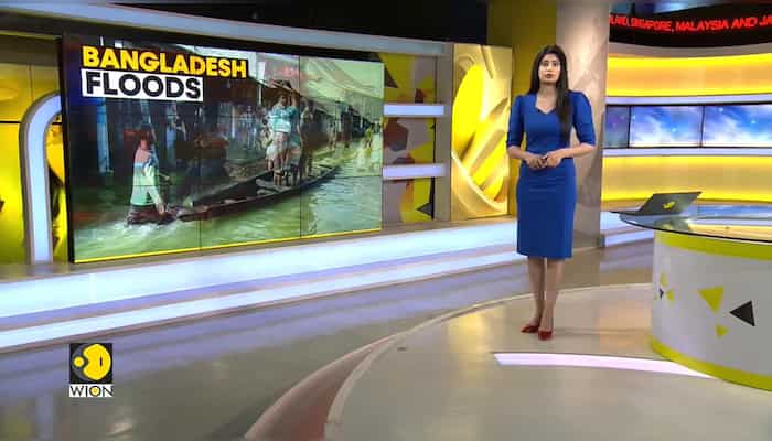 Severe flooding in northern Bangladesh, heavy rain affects millions