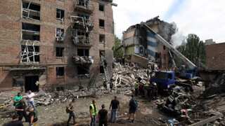 Ukrainian President Volodymyr Zelensky vows retaliation after Russian attack on children's hospital
