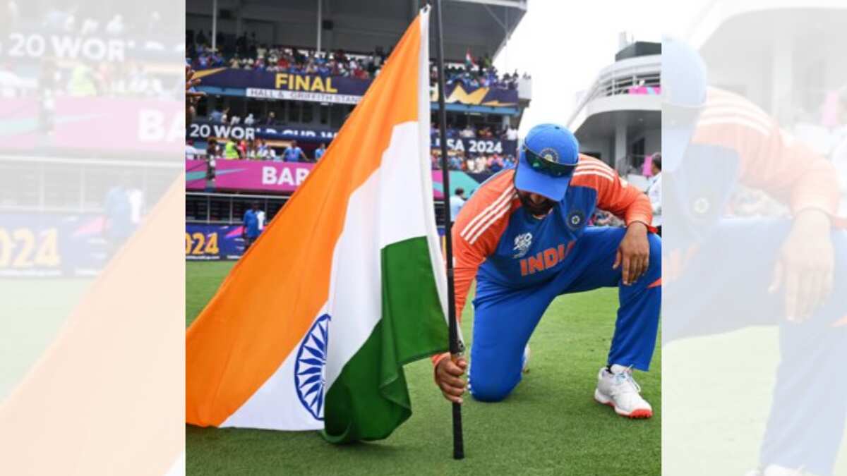 Rohit Sharma invites ire for making T20 World Cup photo his X profile picture