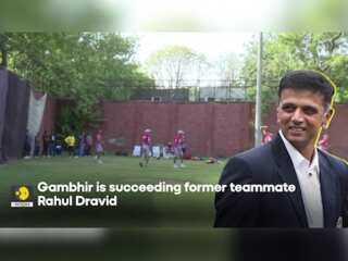 Gautam Gambhir succeeds Rahul Dravid as head coach of Indian cricket team