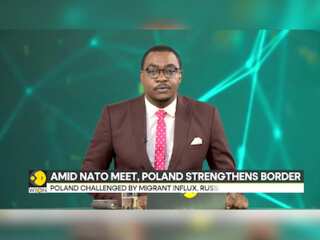 On the sidelines of NATO Summit, Poland ramps up its military presence along Russian border