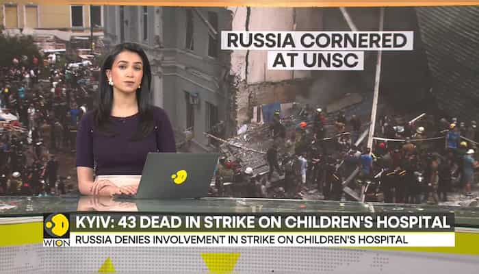 Ukraine war: 43 dead in strike on children's hospital in Ukraine, UNSC convenes emergency meet