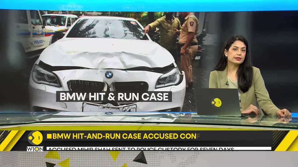 BMW hit-and-run case: Accused Mihir Shah's driver sent to 14 days judicial custody