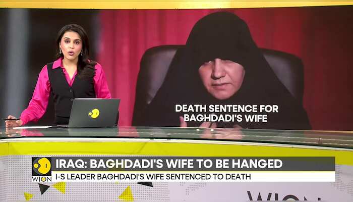 Abu Bakr al-Baghdadi’s widow sentenced to death in Iraq