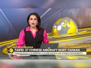 Taiwan: 36 Chinese aircraft cross Taiwan strait, country says 'keeping watch on China's movements'