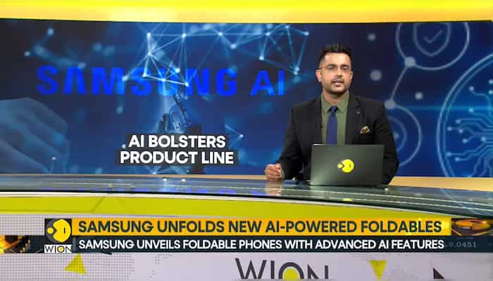 Samsung unveils foldable phones with advanced AI features