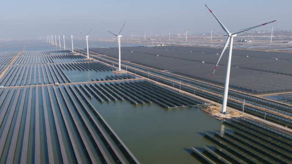 China nearly doubles world's wind and solar capacity: Report