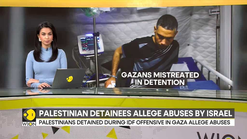Israel-Hamas war: Palestinian detainees allege abuse by Israel