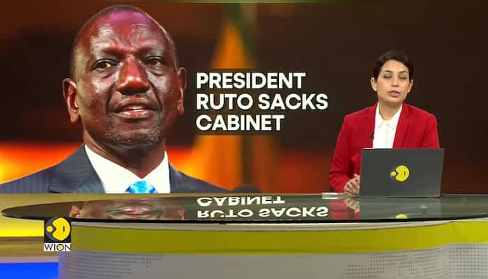 Kenya's President William Ruto sacks his entire cabinet