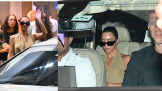 Kim Kardashian lands in Mumbai for Indian billionaire son's wedding, Internet ablaze