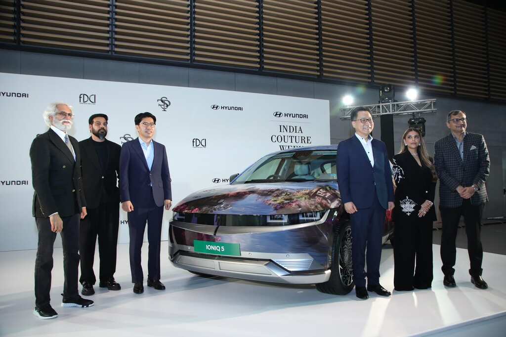 Hyundai IONIQ 5 set to make runway debut at India Couture Week 2024