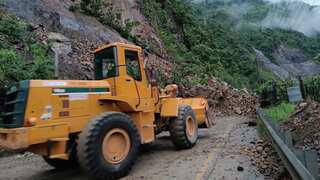 Nepal: 63 missing after landslide sweeps two buses into river
