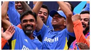 'Great gesture': VVS Laxman reacts to Rohit Sharma and Virat Kohli giving T20 WC trophy to Rahul Dravid