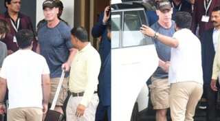 Wrestler-actor John Cena surprises fans in India, waves at paparazzi