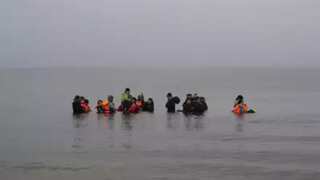 English Channel crossing: Four migrants die, dozens rescued after boat capsizes