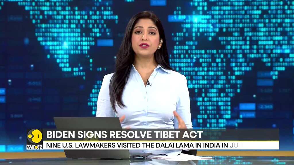 US President Joe Biden Signs historic law bill enhancing support for Tibet | China strongly condemns