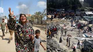 Over 60 Palestinians killed in Israeli airstrikes across Gaza Strip