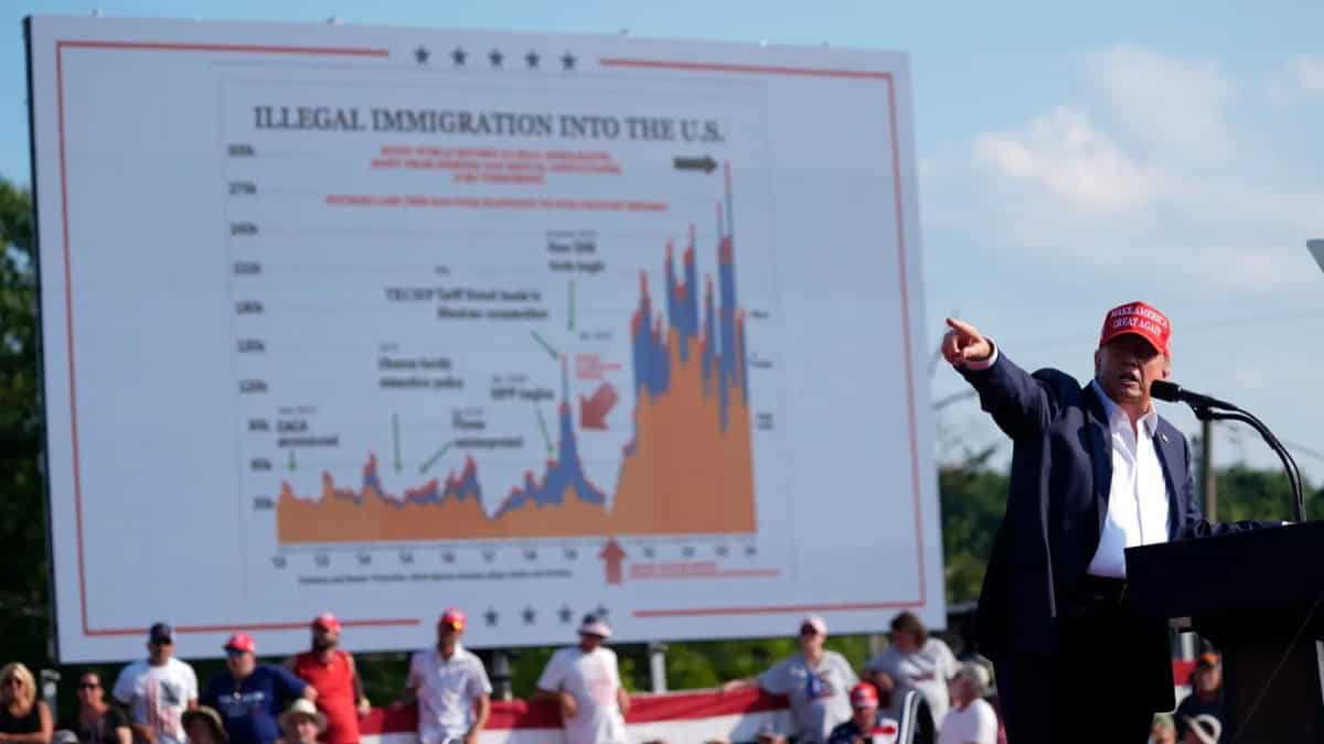 Donald Trump credits 'border patrol chart' for saving his life from assassination attempt