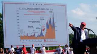Donald Trump credits 'border patrol chart' for saving his life from assassination attempt