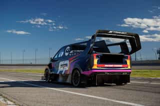 Ford's electric SuperVan dominates Goodwood Festival of Speed with record hillclimb