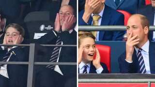 Prince William takes son Prince George out for European Championship finals, see pics