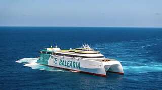 Cutting-edge dual-gas ferry 'Margarita Salas' debuts on Mediterranean routes