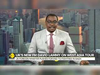 Israel-Hamas War: UK foreign minister David Lammy pushes for end to fighting in Gaza