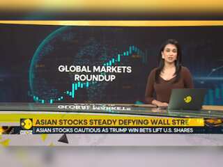 Asian stocks cautious as trump win bets lift US Shares