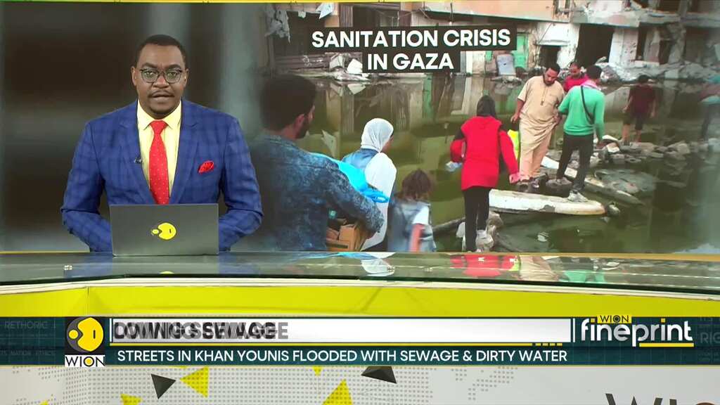 Israel-Hamas War: Waste crisis deepens in Gaza's Khan Younis