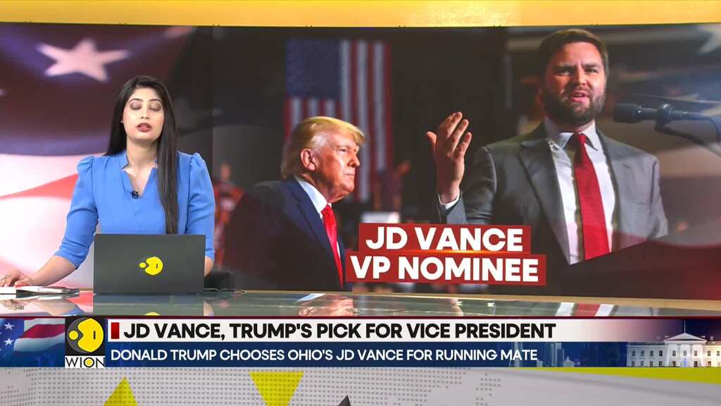 RNC Milwaukee: Donald Trump announces JD Vance as Vice President candidate