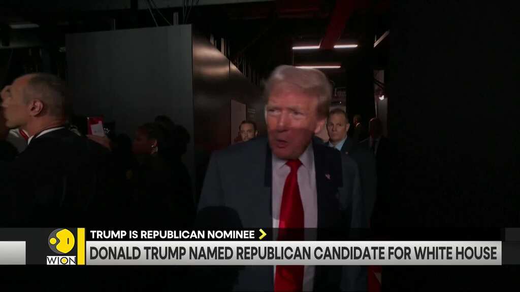 Trump is Republican nominee | JD Vance is Trump's VP Pick