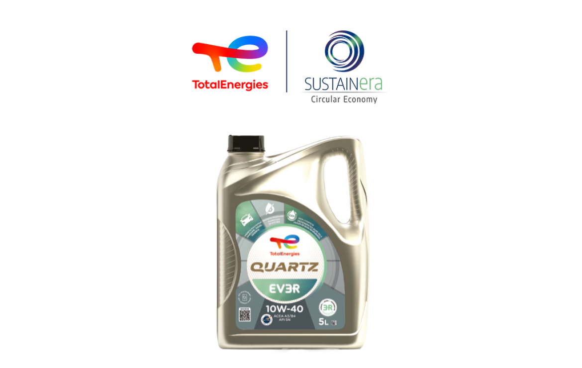Stellantis and TotalEnergies introduce sustainable lubricant: Quartz EV3R 10W-40