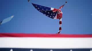 People hail tangled US flag, call it an 'angel', 'Holy Spirit' which saved Trump during shootout
