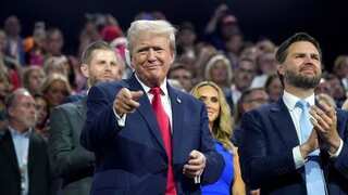 Trump tells Christians they 'wouldn't have to vote again' if he wins 2024 presidential election - WATCH